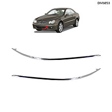 Хром лайсни за предна броня Mercedes CLK W209 (2002–2005) – DMb853 - Sellzone.bg Хром лайсни за предна броня Mercedes CLK W209 (2002–2005) – DMb853